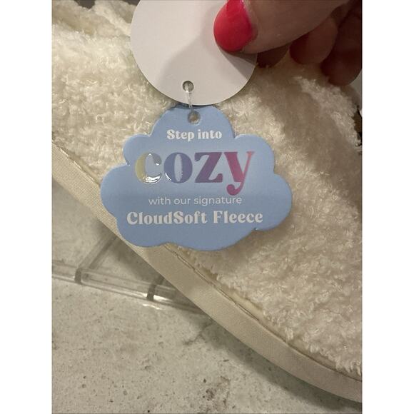 PUG Ladies SMALL 5/6 Memory Foam Hood Back Slippers House Shoes Faux Fur Lining - Picture 2 of 6